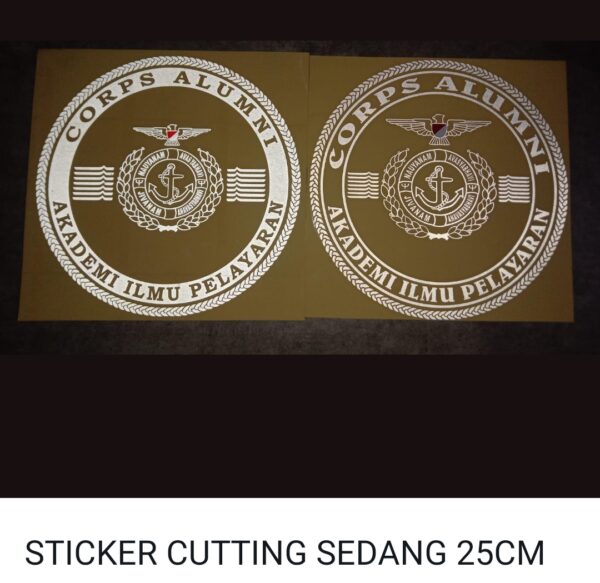 Sticker Cutting Sedang 25 cm