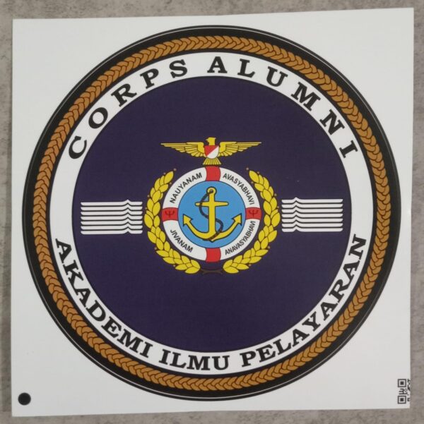 STICKER SEDANG WARNA 14,5CM